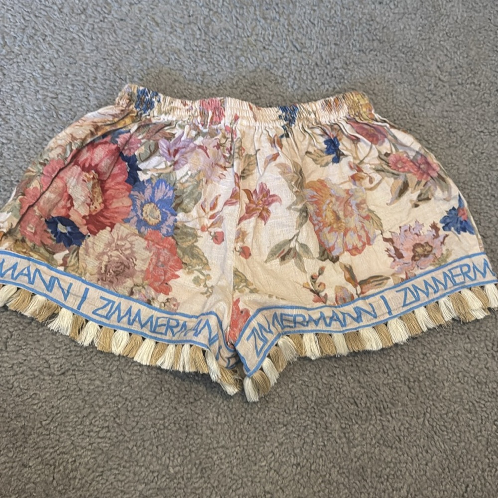 Zimmermann girls cotton floral short - Picture 3 of 3
